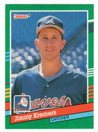 Jimmy Kremers - Atlanta Braves (MLB Baseball Card) 1991 Donruss # 739 Mint