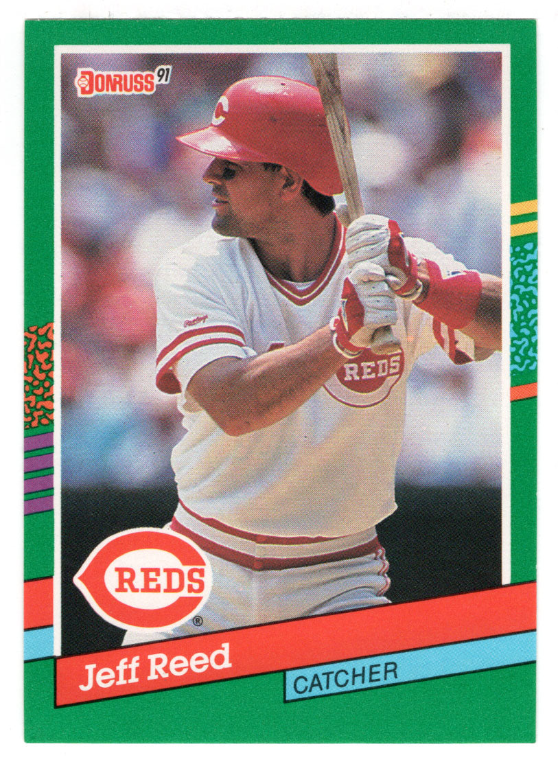 Jeff Reed - Cincinnati Reds (MLB Baseball Card) 1991 Donruss # 741 Mint