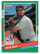 Matt Stark RC - Chicago White Sox (MLB Baseball Card) 1991 Donruss # 747 Mint