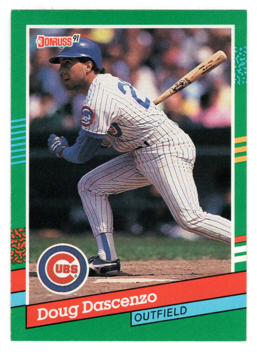Doug Dascenzo - Chicago Cubs (MLB Baseball Card) 1991 Donruss # 749 Mint