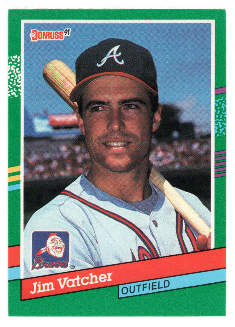 Jim Vatcher RC - Atlanta Braves (MLB Baseball Card) 1991 Donruss # 753 Mint