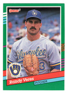 Randy Veres - Milwaukee Brewers (MLB Baseball Card) 1991 Donruss # 755 Mint