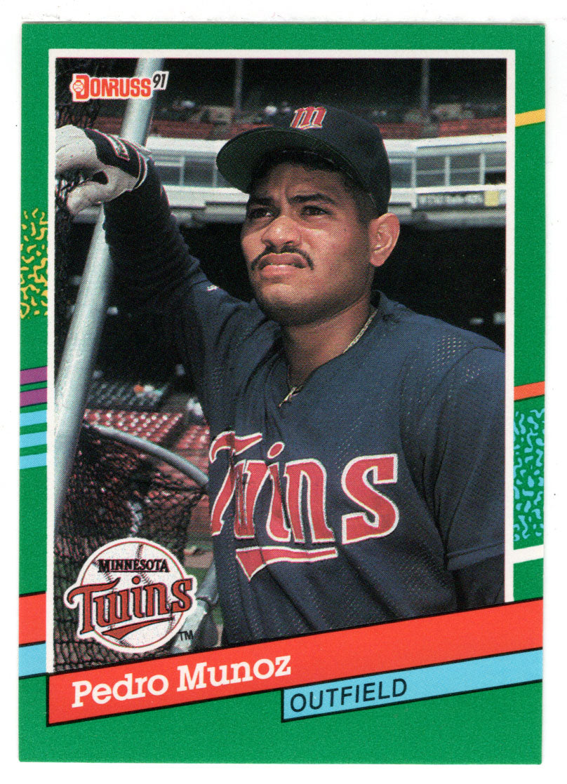 Pedro Munoz RC - Minnesota Twins (MLB Baseball Card) 1991 Donruss # 758 Mint