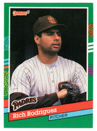 Rich Rodriguez RC - San Diego Padres (MLB Baseball Card) 1991 Donruss # 769 Mint
