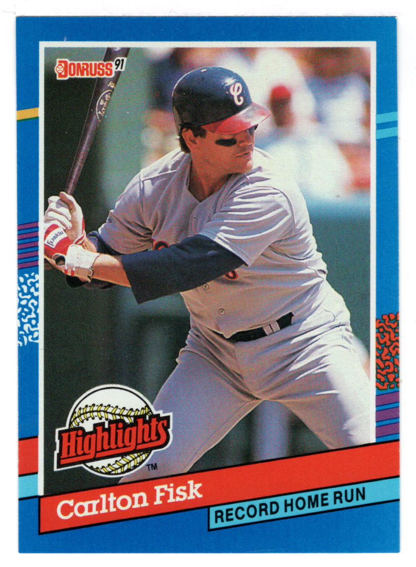 Carlton Fisk - Chicago White Sox - Highlights (MLB Baseball Card) 1991 Donruss # BC-6 Mint