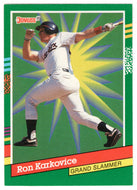 Ron Karkovice - Chicago White Sox - Grand Slammers (MLB Baseball Card) 1991 Donruss # 12 Mint