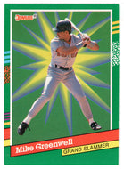 Mike Greenwell - Boston Red Sox - Grand Slammers (MLB Baseball Card) 1991 Donruss # 14 Mint