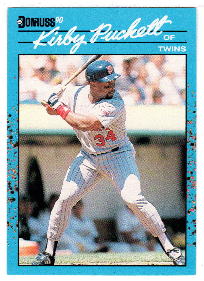 Kirby Puckett - Minnesota Twins (MLB Baseball Card) 1990 Donruss Best AL # 23 Mint