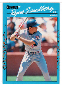 Ryne Sandberg - Chicago Cubs (MLB Baseball Card) 1990 Donruss Best NL # 26 Mint