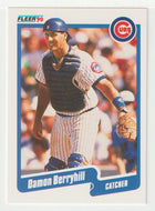 Damon Berryhill - Chicago Cubs (MLB Baseball Card) 1990 Fleer # 26 Mint