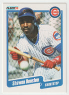 Shawon Dunston - Chicago Cubs (MLB Baseball Card) 1990 Fleer # 30 Mint