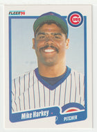 Mike Harkey - Chicago Cubs (MLB Baseball Card) 1990 Fleer # 33 Mint