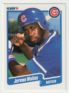 Jerome Walton - Chicago Cubs (MLB Baseball Card) 1990 Fleer # 44 Mint