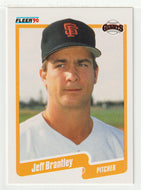 Jeff Brantley - San Francisco Giants (MLB Baseball Card) 1990 Fleer # 52 Mint