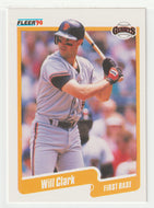 Will Clark - San Francisco Giants (MLB Baseball Card) 1990 Fleer # 54 Mint