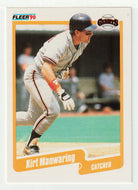 Kirt Manwaring - San Francisco Giants (MLB Baseball Card) 1990 Fleer # 63 Mint