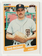 Randy McCament RC - San Francisco Giants (MLB Baseball Card) 1990 Fleer # 64 Mint