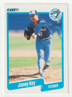 Jimmy Key - Toronto Blue Jays (MLB Baseball Card) 1990 Fleer # 85 Mint