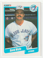 David Wells - Toronto Blue Jays (MLB Baseball Card) 1990 Fleer # 96 Mint