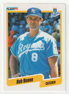 Bob Boone - Kansas City Royals (MLB Baseball Card) 1990 Fleer # 102 Mint