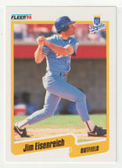 Jim Eisenreich - Kansas City Royals (MLB Baseball Card) 1990 Fleer # 106 Mint