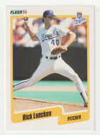 Rick Luecken RC - Kansas City Royals (MLB Baseball Card) 1990 Fleer # 113 Mint