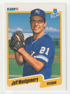 Jeff Montgomery - Kansas City Royals (MLB Baseball Card) 1990 Fleer # 115 Mint
