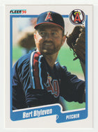 Bert Blyleven - California Angels (MLB Baseball Card) 1990 Fleer # 128 Mint