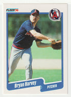 Bryan Harvey - California Angels (MLB Baseball Card) 1990 Fleer # 134 Mint