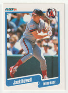 Jack Howell - California Angels (MLB Baseball Card) 1990 Fleer # 135 Mint