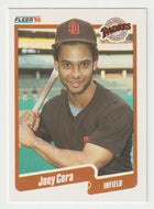 Joey Cora - San Diego Padres (MLB Baseball Card) 1990 Fleer # 154 Mint