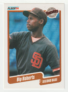 Bip Roberts - San Diego Padres (MLB Baseball Card) 1990 Fleer # 166 Mint