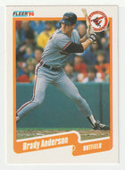 Brady Anderson - Baltimore Orioles (MLB Baseball Card) 1990 Fleer # 172 Mint