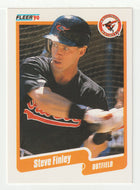 Steve Finley - Baltimore Orioles (MLB Baseball Card) 1990 Fleer # 176 Mint