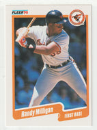 Randy Milligan - Baltimore Orioles (MLB Baseball Card) 1990 Fleer # 183 Mint