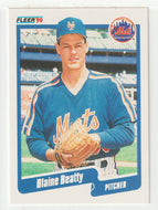 Blaine Beatty RC - New York Mets (MLB Baseball Card) 1990 Fleer # 197 Mint