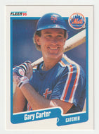 Gary Carter - New York Mets (MLB Baseball Card) 1990 Fleer # 199 Mint