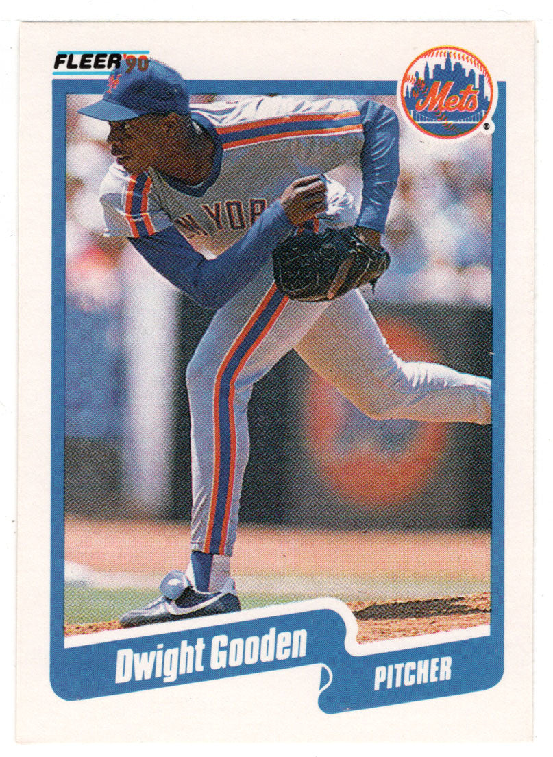 Dwight Gooden - New York Mets (MLB Baseball Card) 1990 Fleer # 204 Mint