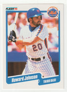 Howard Johnson - New York Mets (MLB Baseball Card) 1990 Fleer # 208 Mint