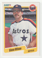 Glenn Wilson - Houston Astros (MLB Baseball Card) 1990 Fleer # 240 Mint