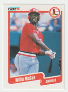 Willie McGee - St. Louis Cardinals (MLB Baseball Card) 1990 Fleer # 253 Mint