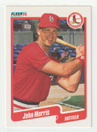 John Morris - St. Louis Cardinals (MLB Baseball Card) 1990 Fleer # 254 Mint