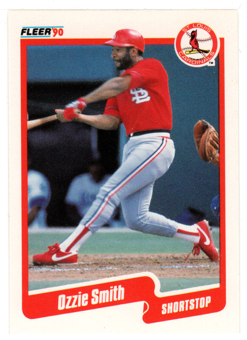 Ozzie Smith - St. Louis Cardinals (MLB Baseball Card) 1990 Fleer # 260 Mint