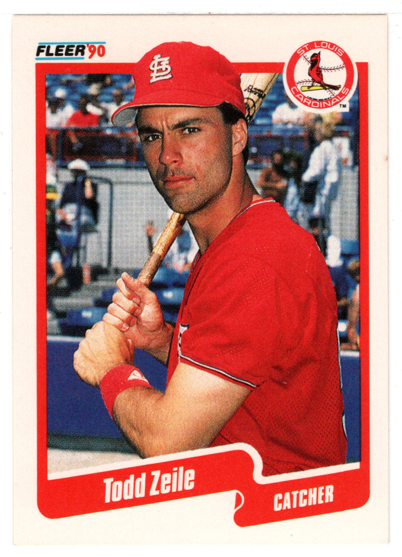 Todd Zeile - St. Louis Cardinals (MLB Baseball Card) 1990 Fleer # 265 Mint