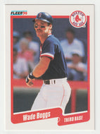 Wade Boggs - Boston Red Sox (MLB Baseball Card) 1990 Fleer # 268 Mint