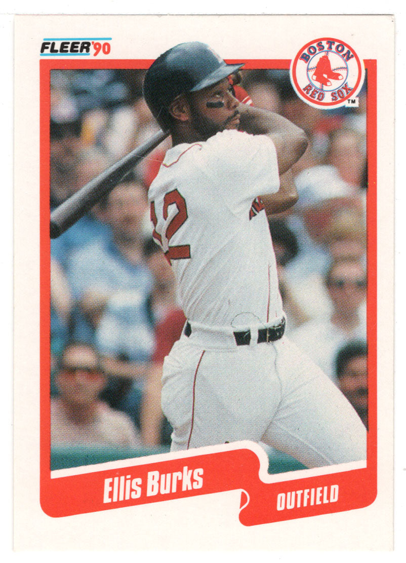 Ellis Burks - Boston Red Sox (MLB Baseball Card) 1990 Fleer # 269 Mint