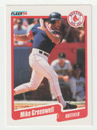 Mike Greenwell - Boston Red Sox (MLB Baseball Card) 1990 Fleer # 277 Mint