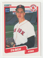 Eric Hetzel - Boston Red Sox (MLB Baseball Card) 1990 Fleer # 279 Mint