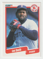 Lee Smith - Boston Red Sox (MLB Baseball Card) 1990 Fleer # 287 Mint