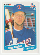 Steve Buechele - Texas Rangers (MLB Baseball Card) 1990 Fleer # 292 Mint